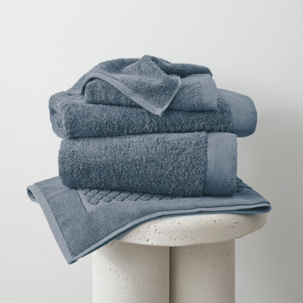 Baksana Bamboo Towel Range - Blue Stone