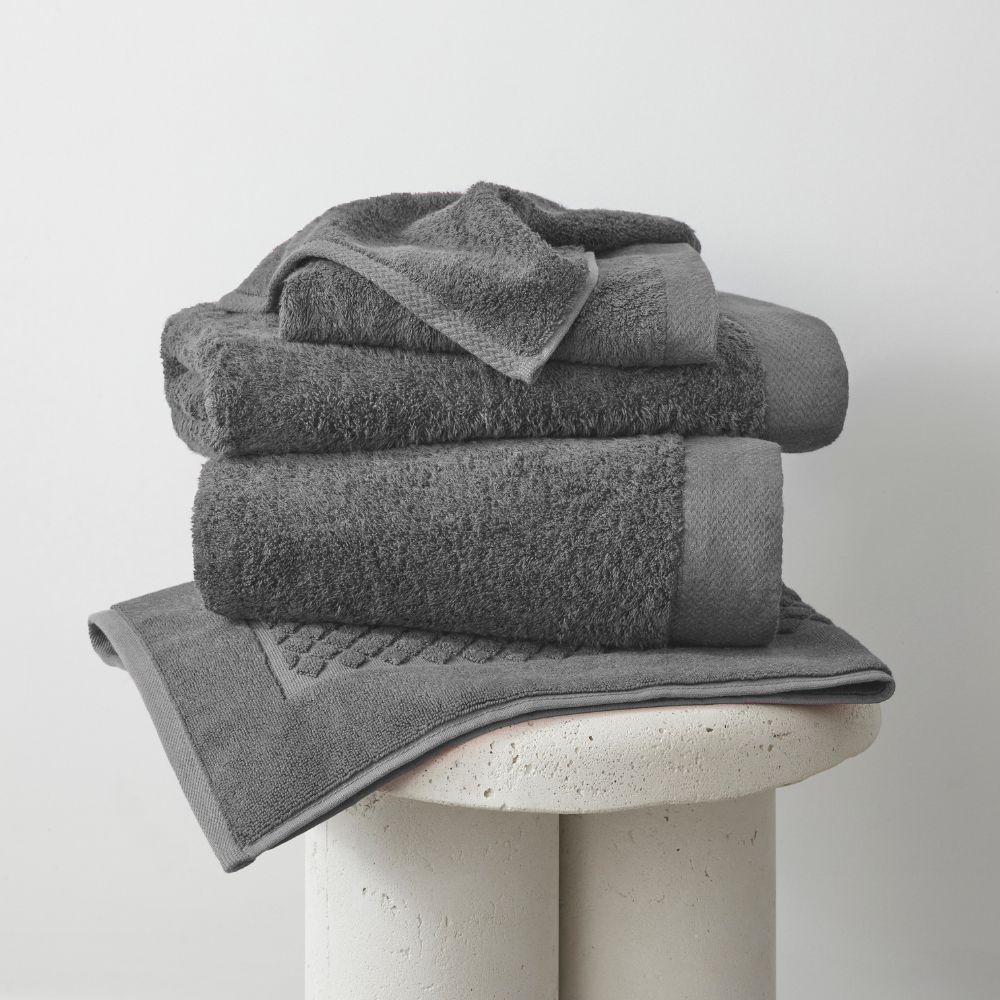 Baksana Bamboo Towel Range - Charcoal