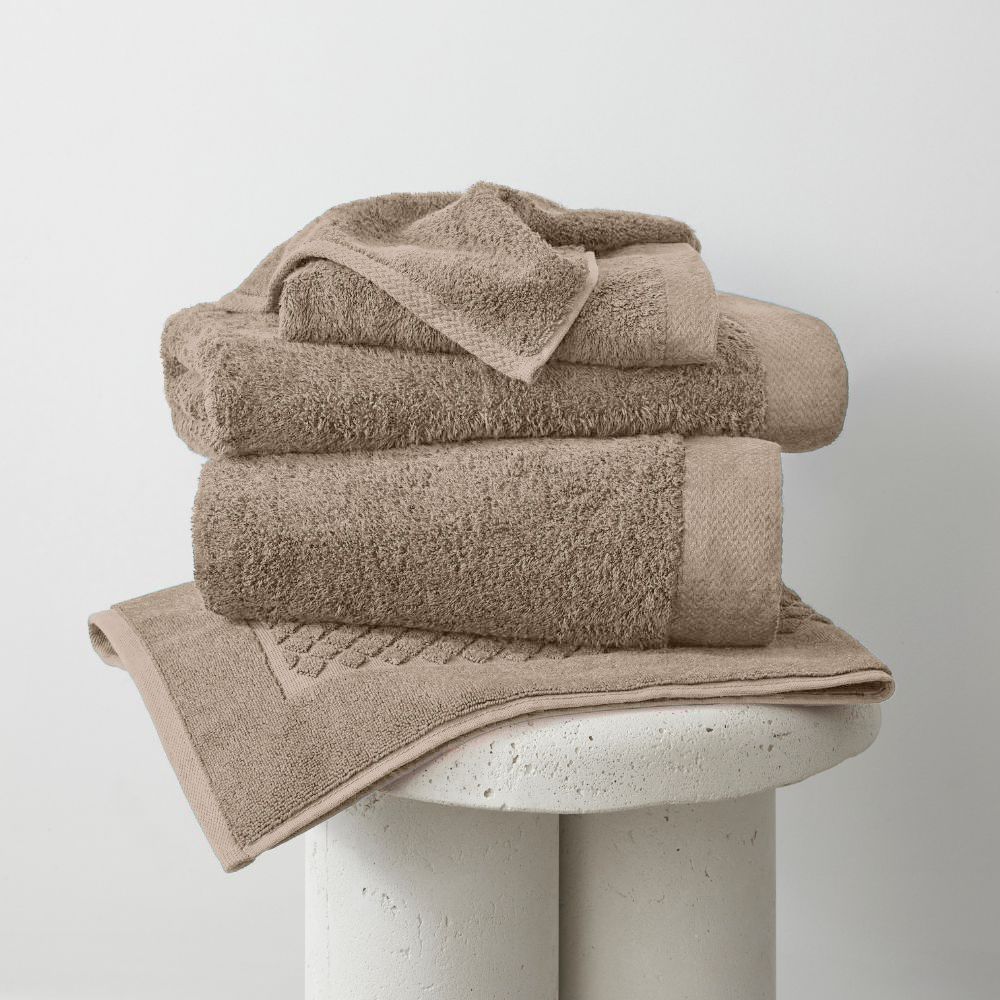 Baksana Luxury Bamboo Cotton Towel Range - Taupe
