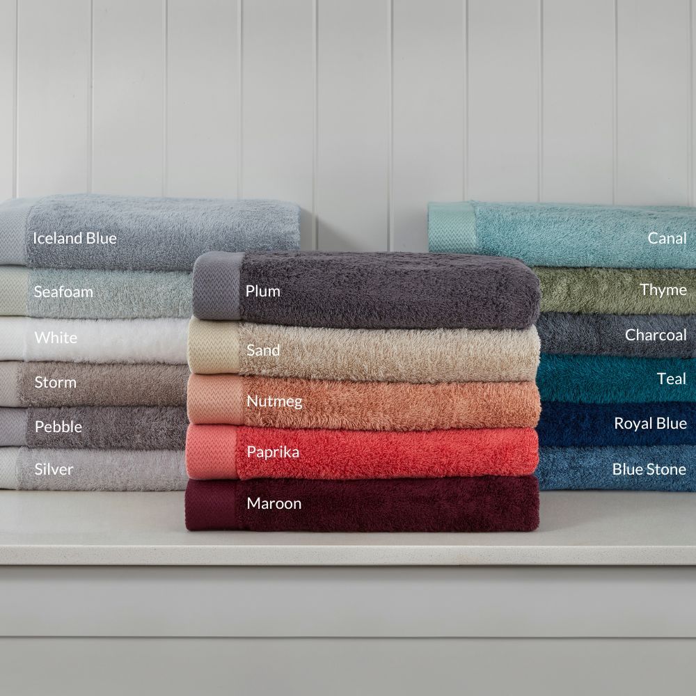 Baksana Bamboo Towel Range - Black