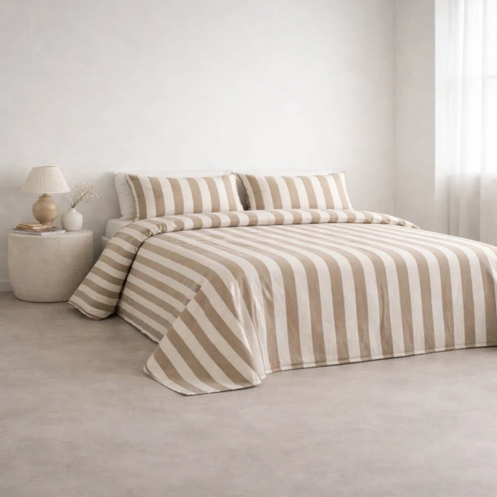Seneca Bari Stripe - 100% Cotton - Duvet Cover Set or Quilt