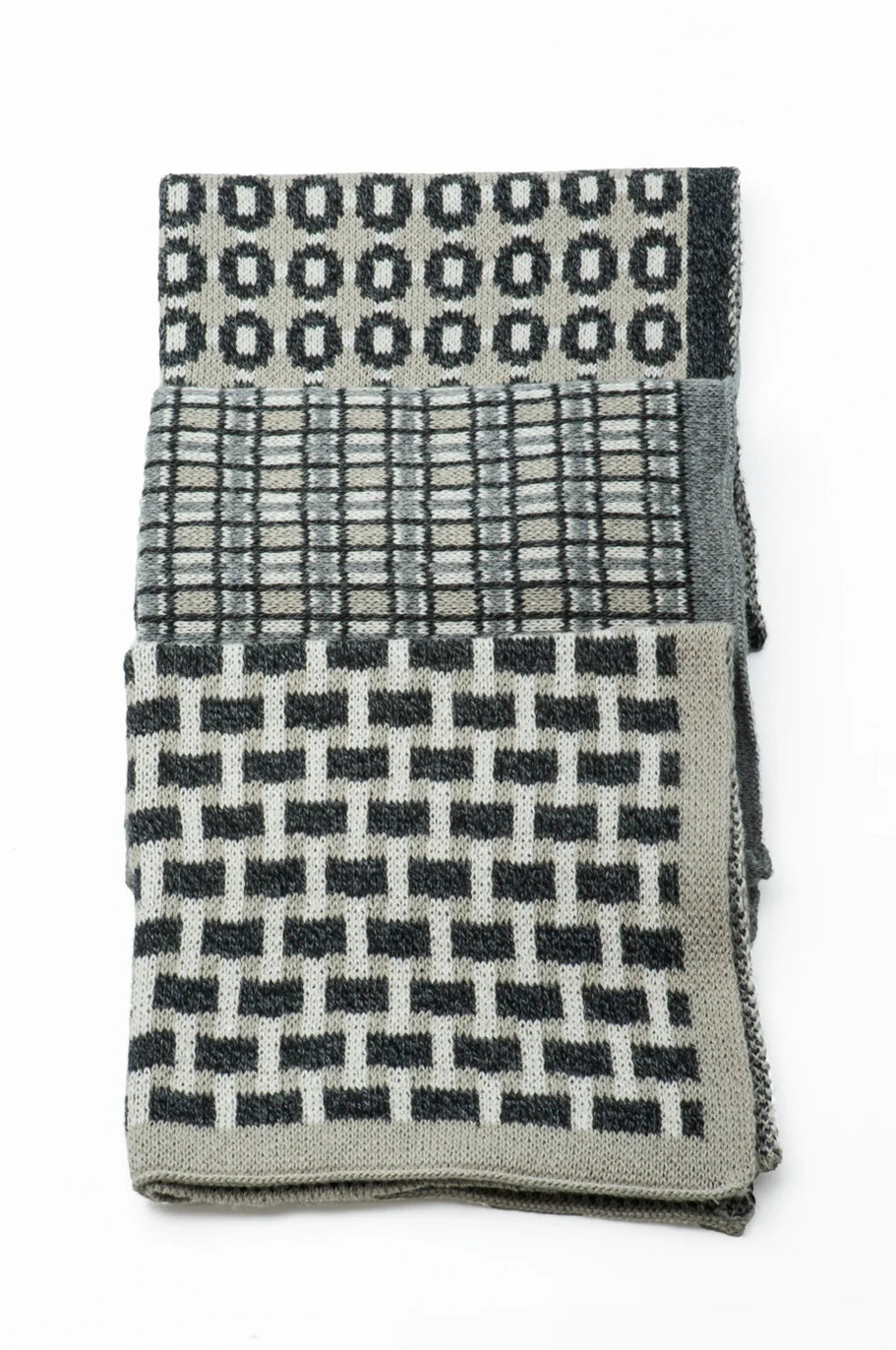 Bianca Lorenne Basento Graphite Washcloths - Set of Three