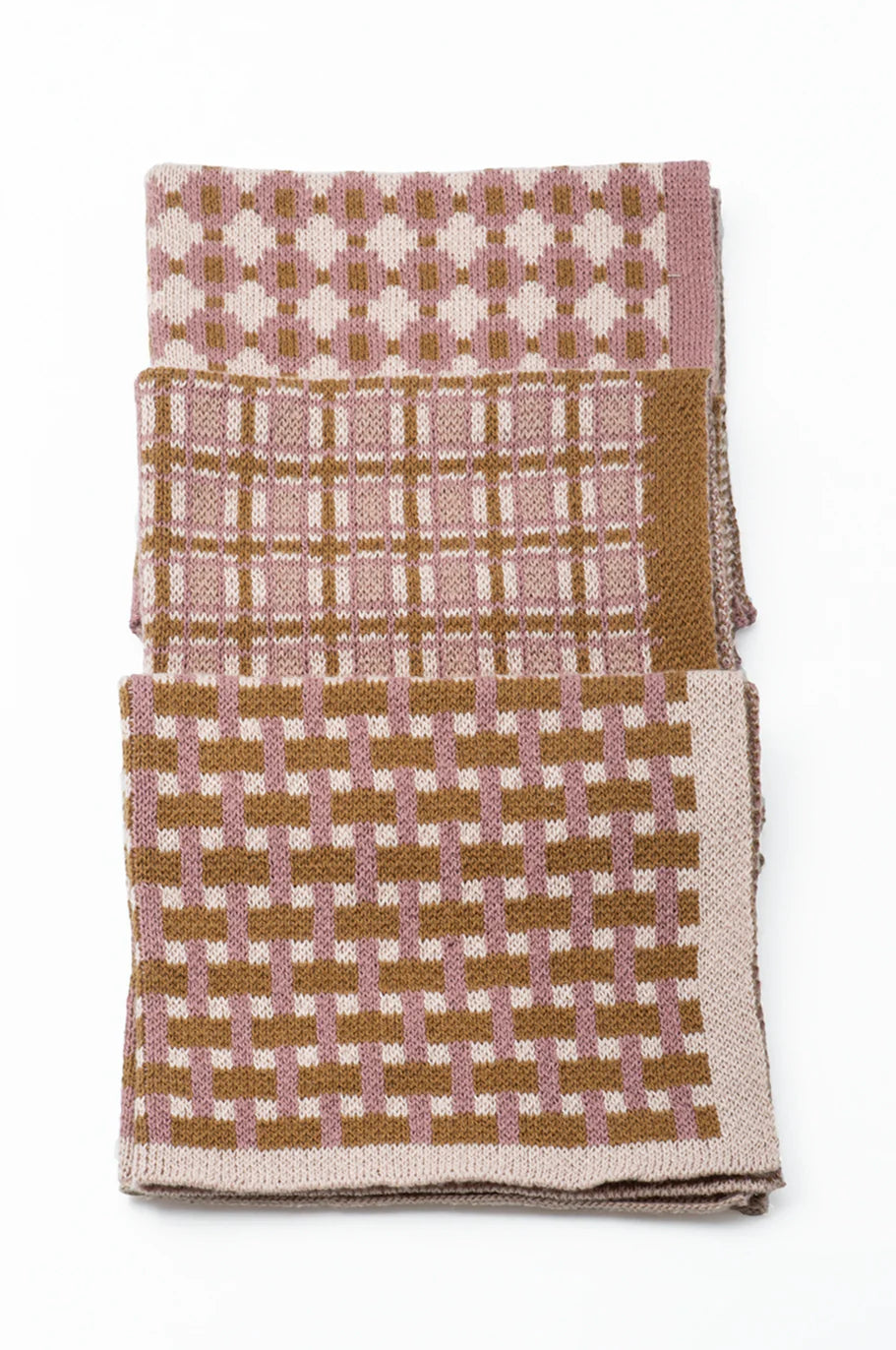 Bianca Lorenne Rose Gold Washcloths - Set of Three