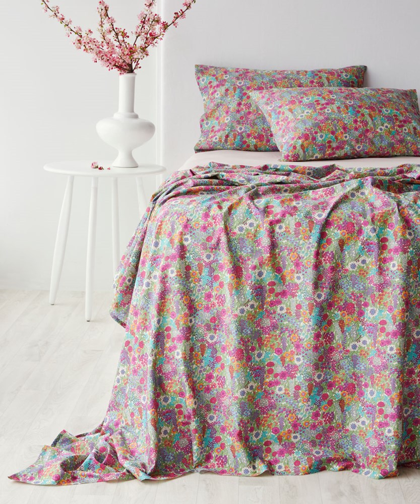 Pillowcase Made with Liberty Fabric - Ciara