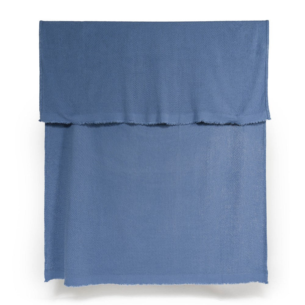 Portuguese Cute Cotton Throw - Denim