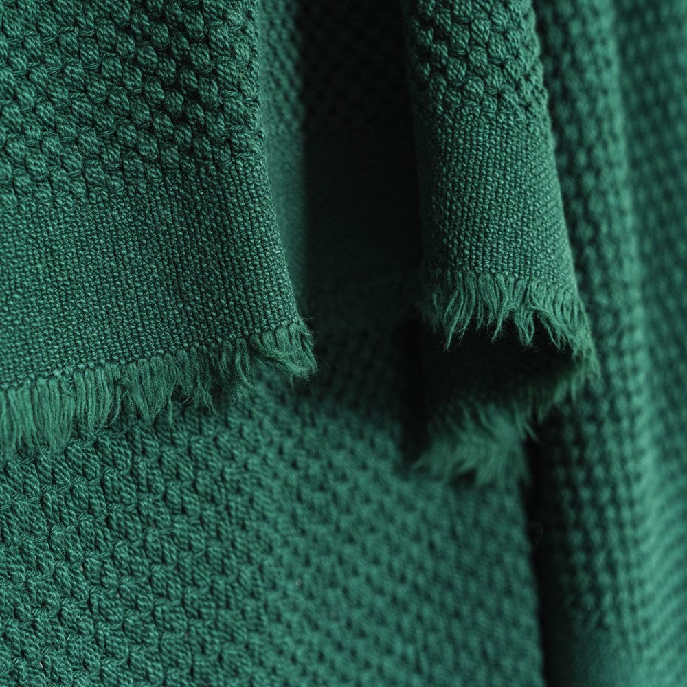 Portuguese Cute Cotton Throw - Fern