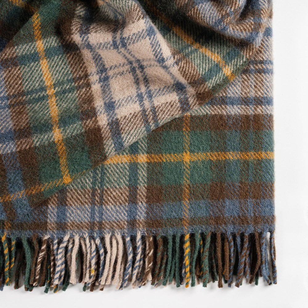Tartan NZ Wool Throw - Antique Dress