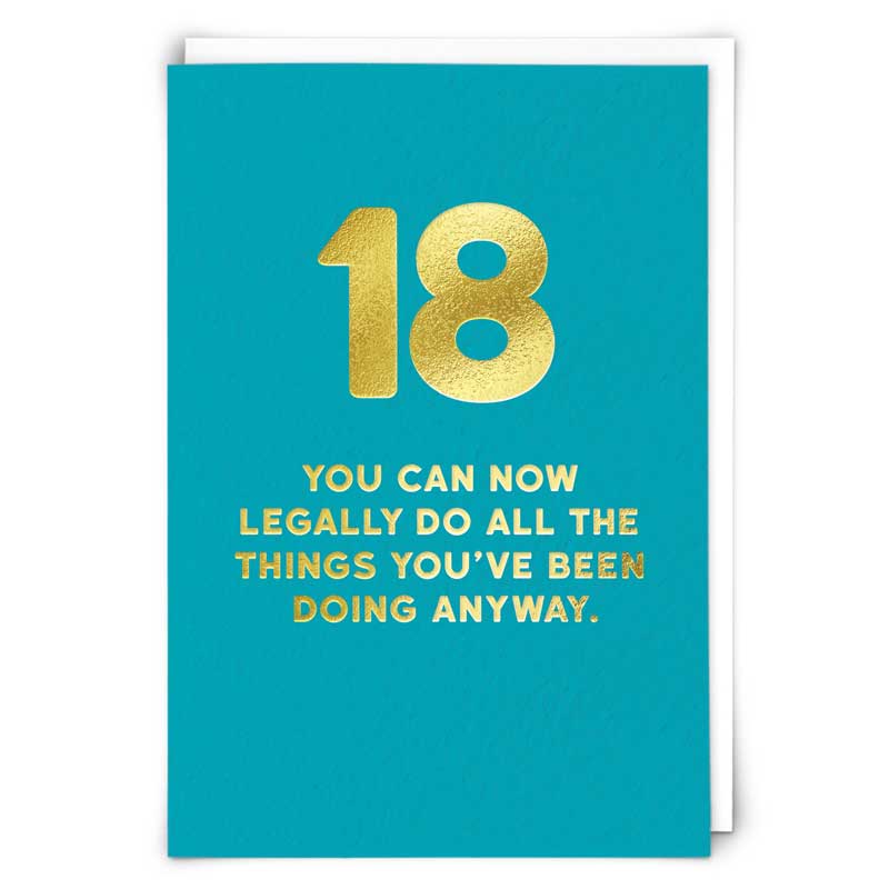 18 Legally Greeting Card