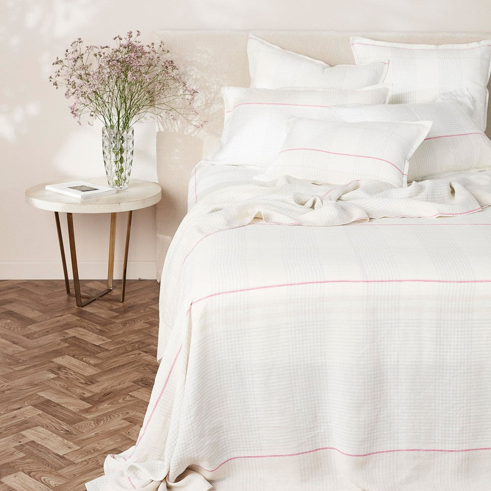 Pure Linen Pillowcase - Maeve Yarn Dyed
