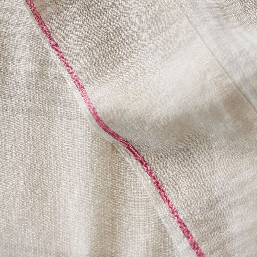 Pure Linen Flat Sheet - Maeve Yarn Dyed