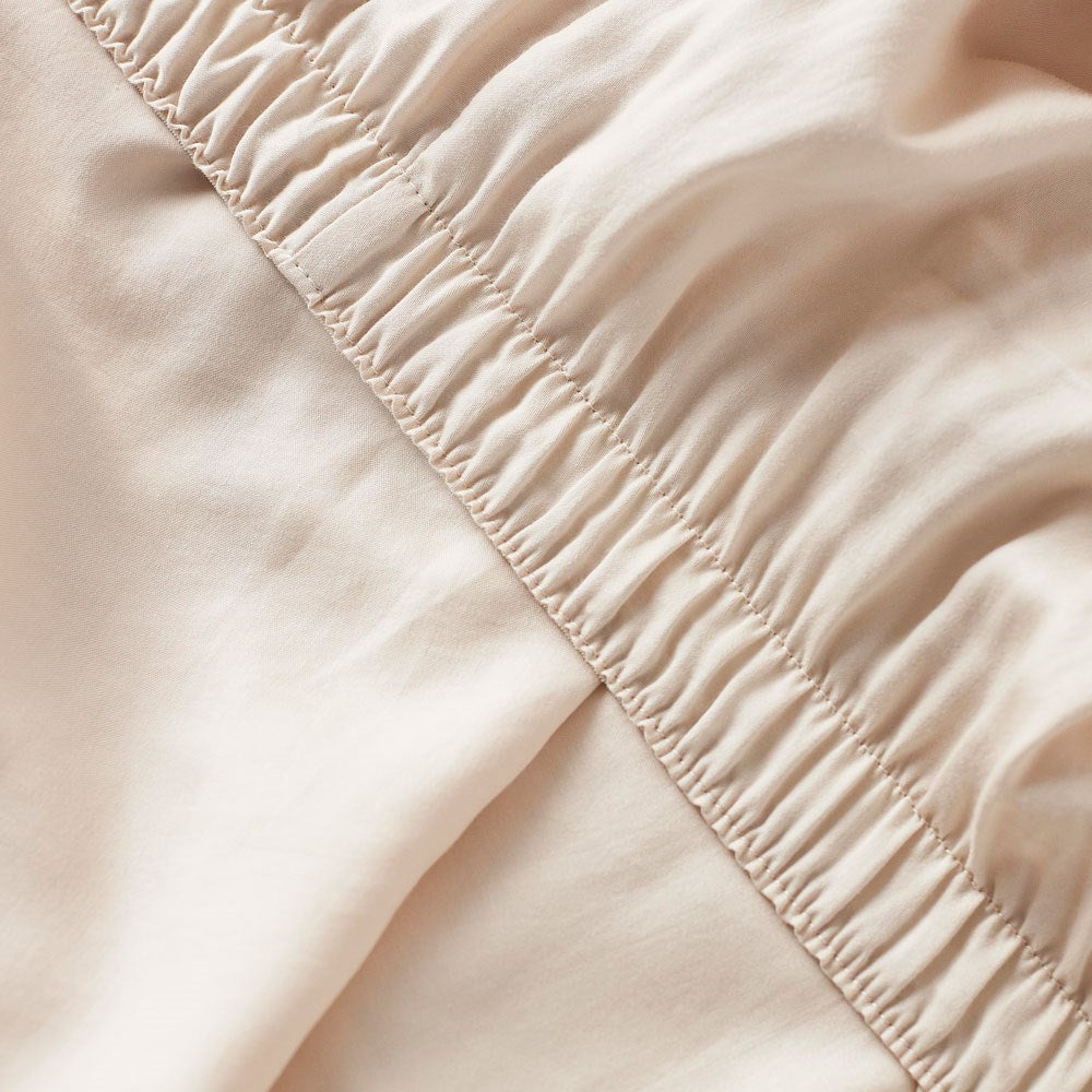 Soft Washed Cotton Sheet Set - Oatmeal