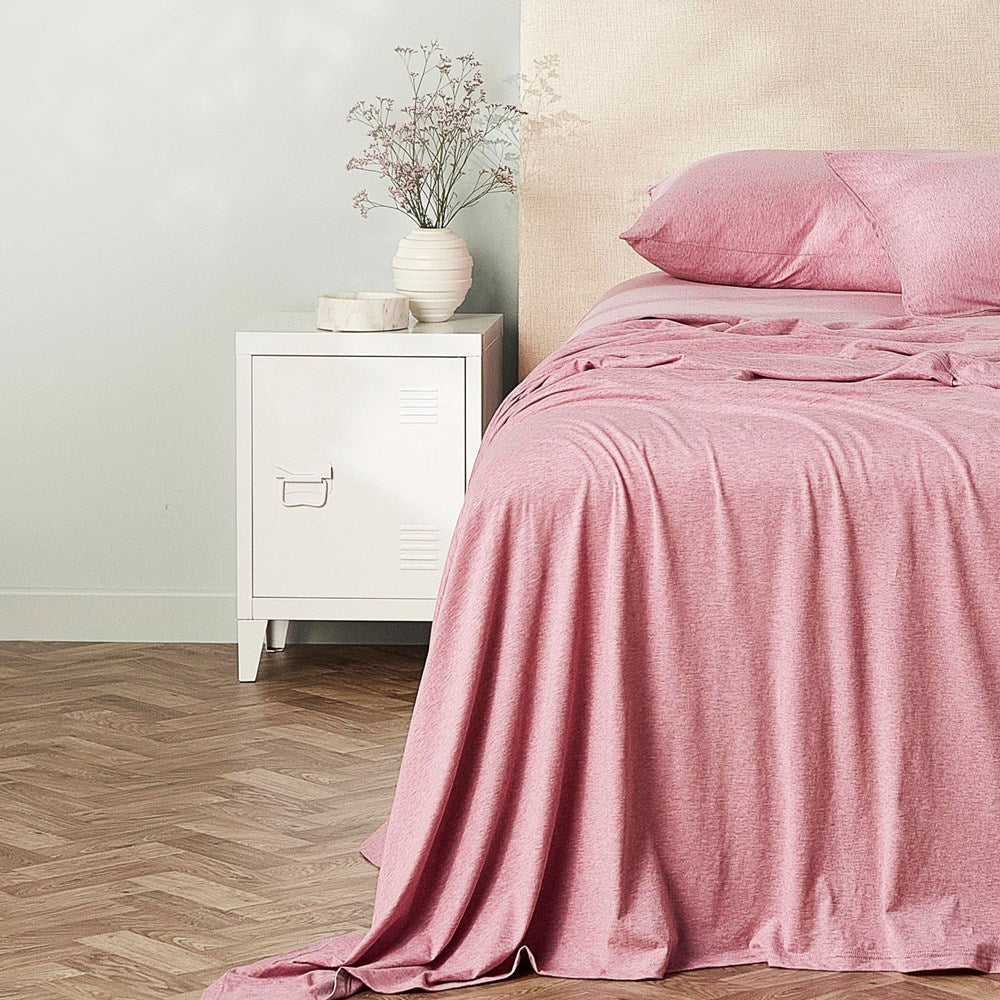 Cotton Jersey Flat Sheet - Crocus