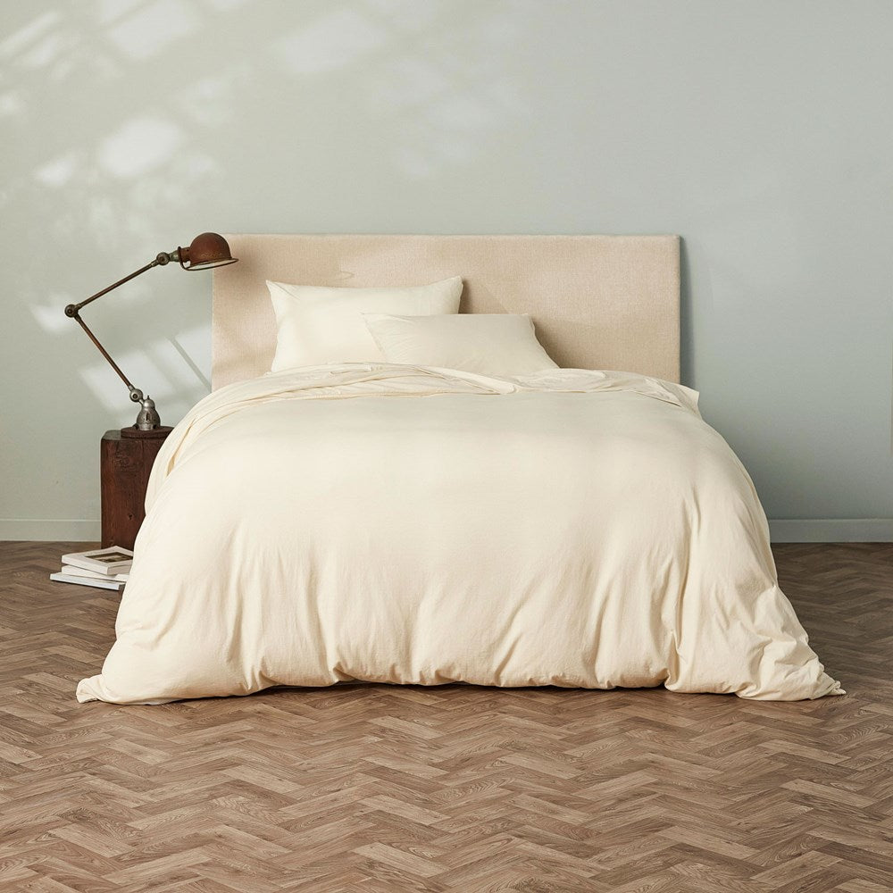 Cotton Jersey Pillowcase Pair - Raw