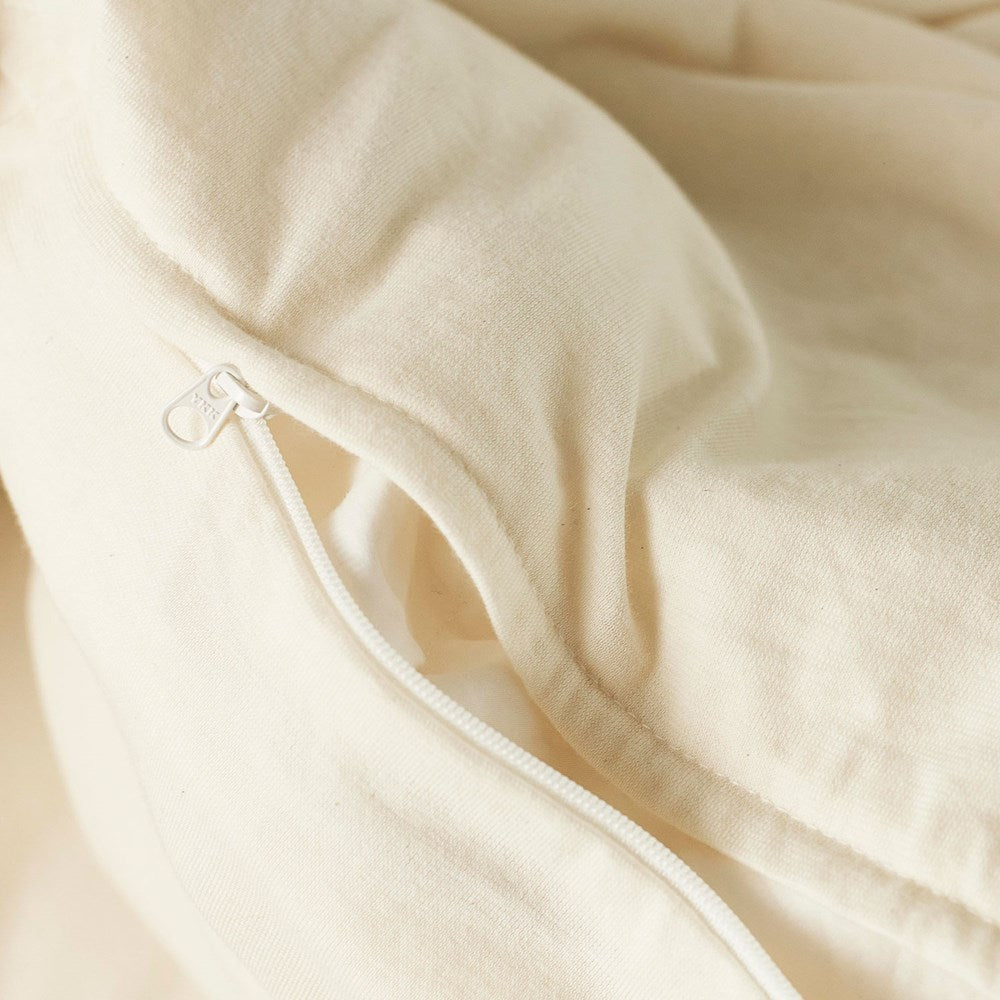 Cotton Jersey Pillowcase Pair - Raw