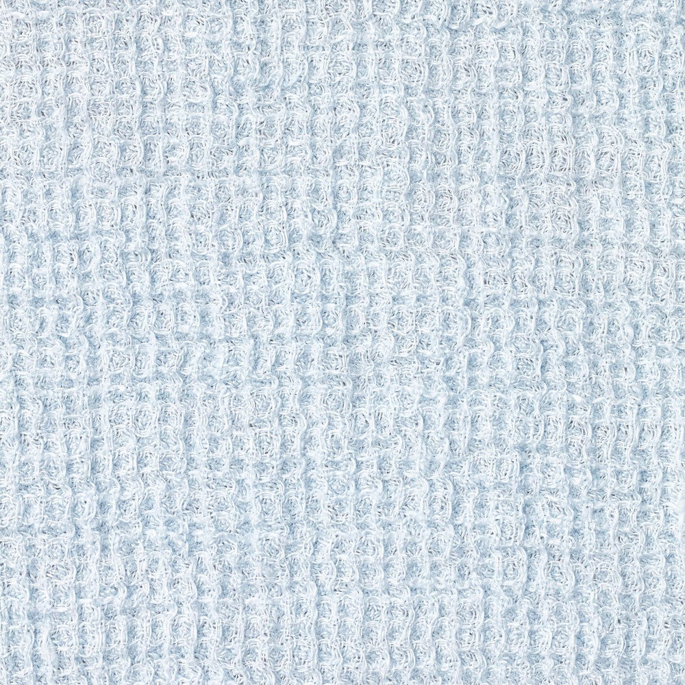 Stone Wash Linen Waffle Hand Towel - Powder