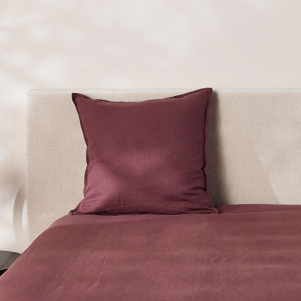 Pure Linen European Pillowcase - Port