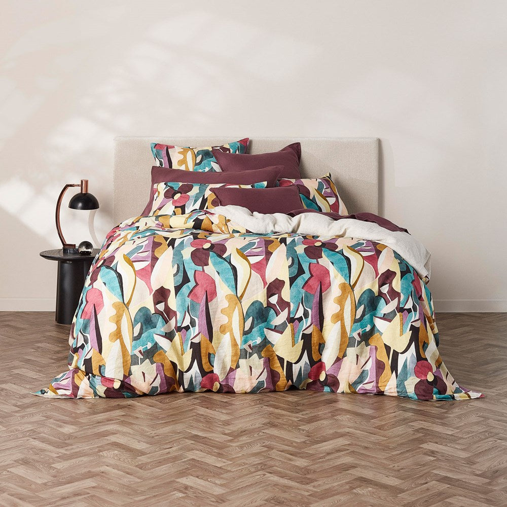 Pure Linen European Pillowcase -Moore