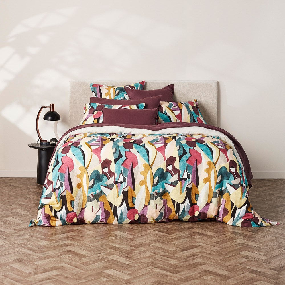 Pure Linen Duvet Cover Set - Moore