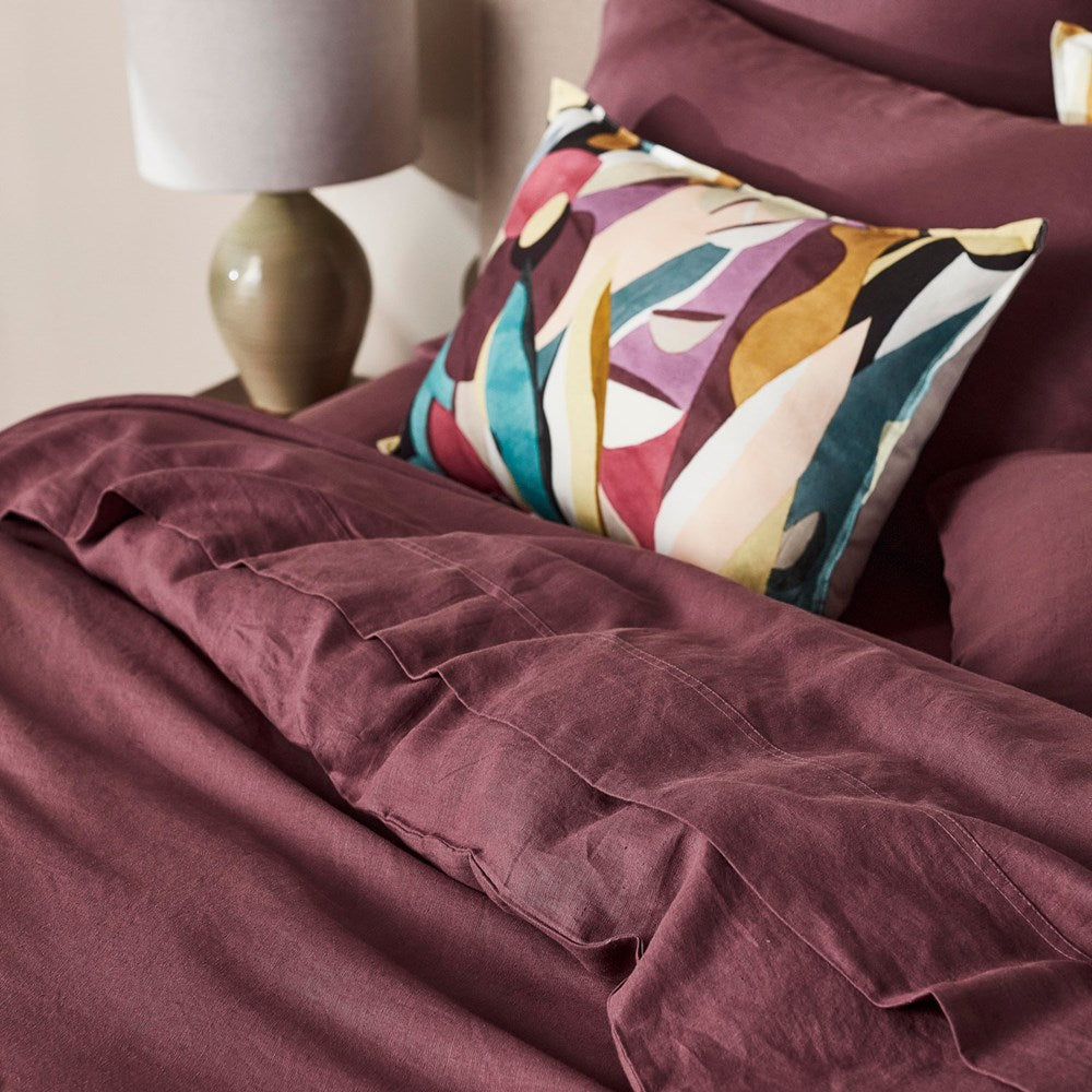 Pure Linen Flat Sheet - Port