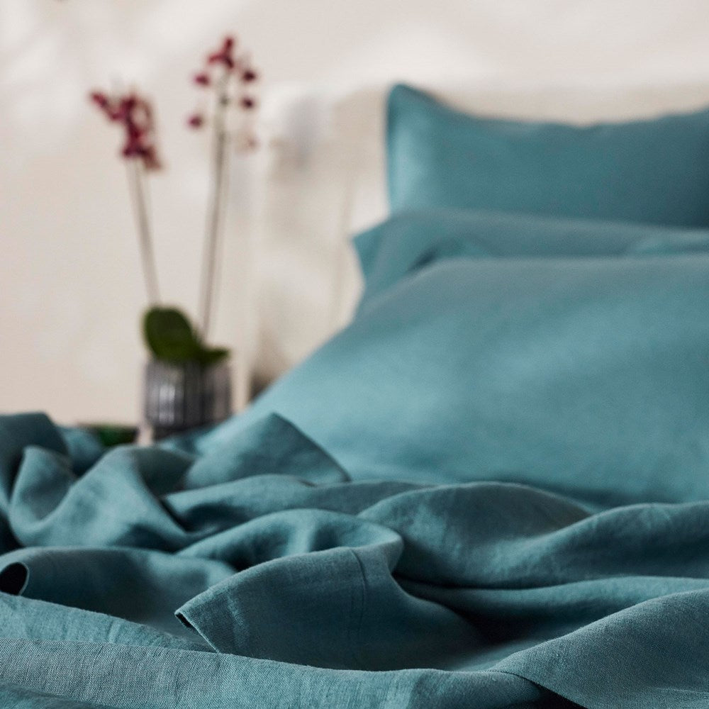 Pure Linen Pillowcase - Mineral
