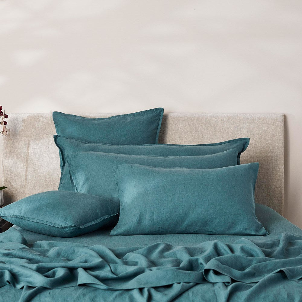 Pure Linen Pillowcase - Mineral
