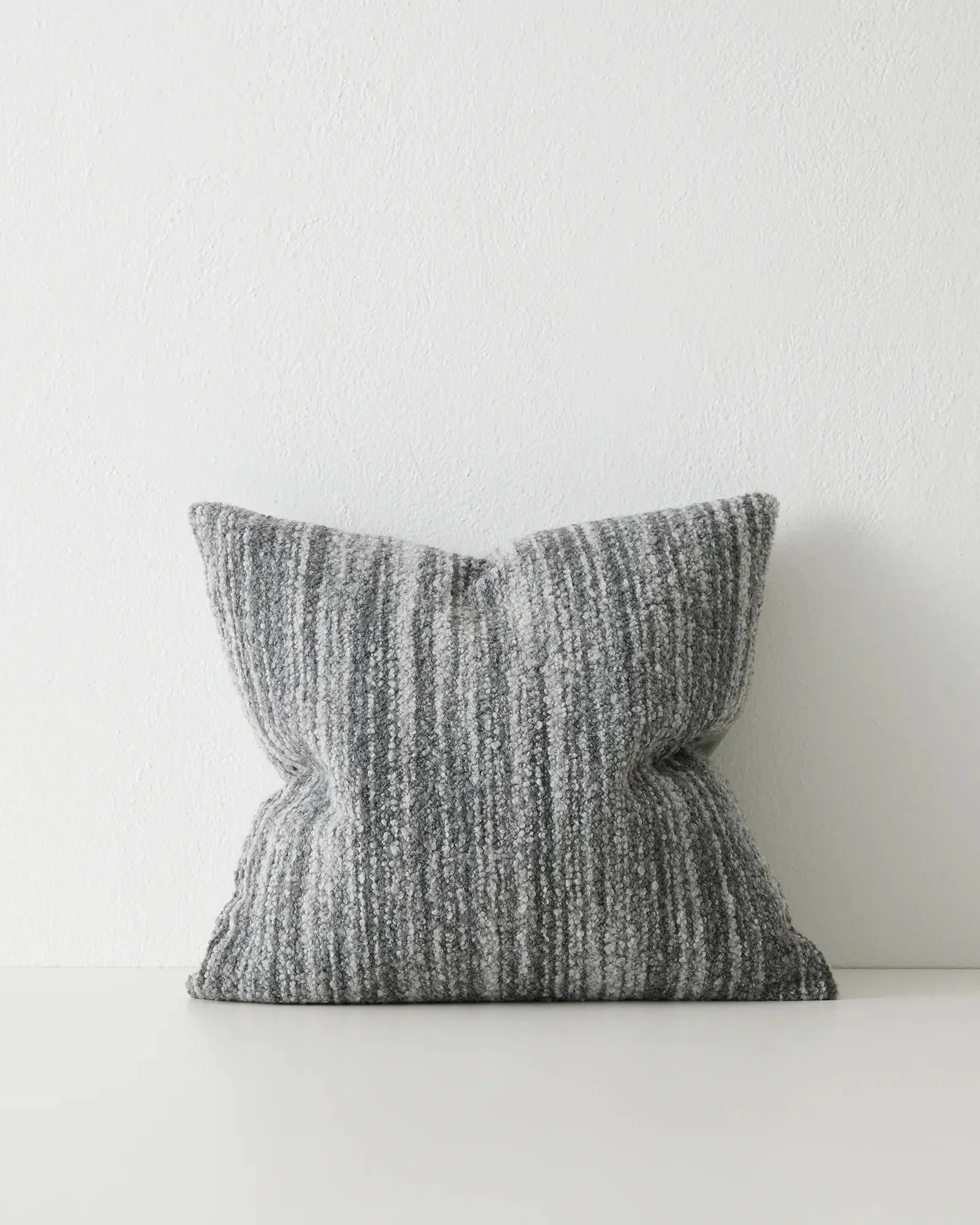 Weave Gigi Slate Cushion - Wool Blend Boucle - 4 left in stock - 50*50cm