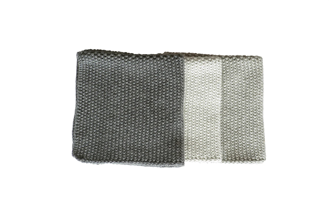 Bianca Lorenne Lavette Grey Washcloths - Set of Three