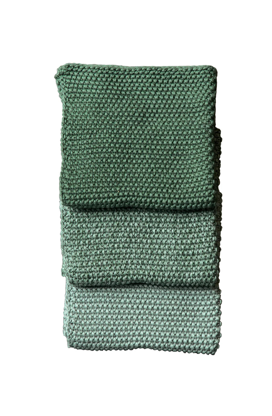 Bianca Lorenne Lavette Sage Washcloths - Set of Three