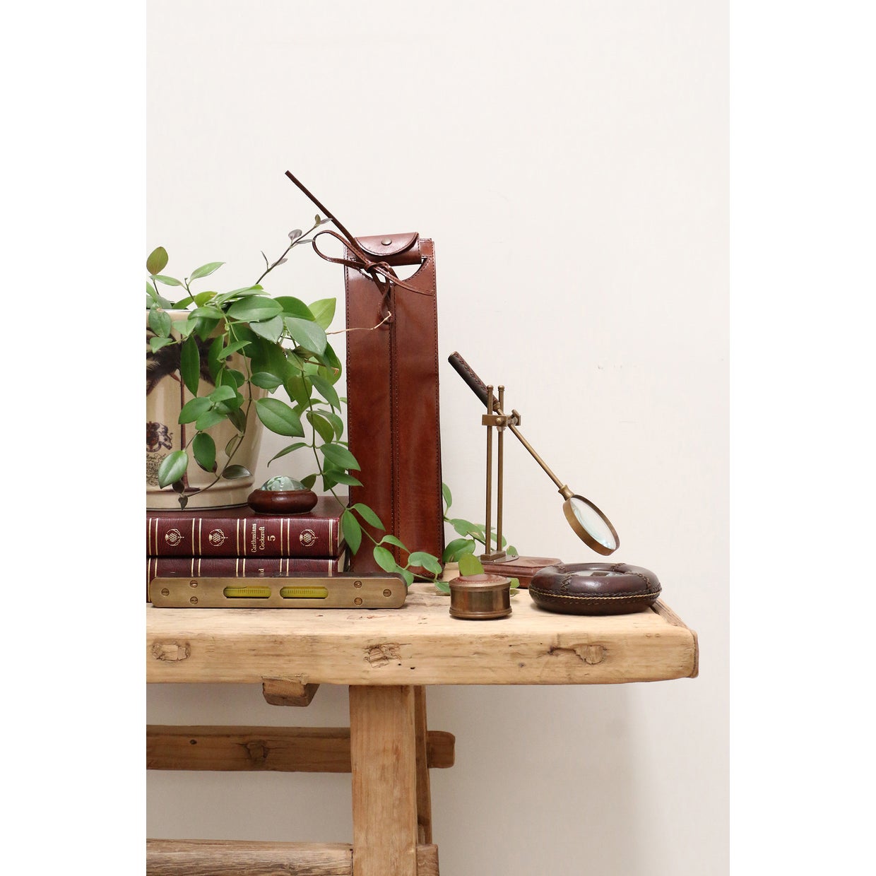 Savoy Leather Wine Bottle Holder
