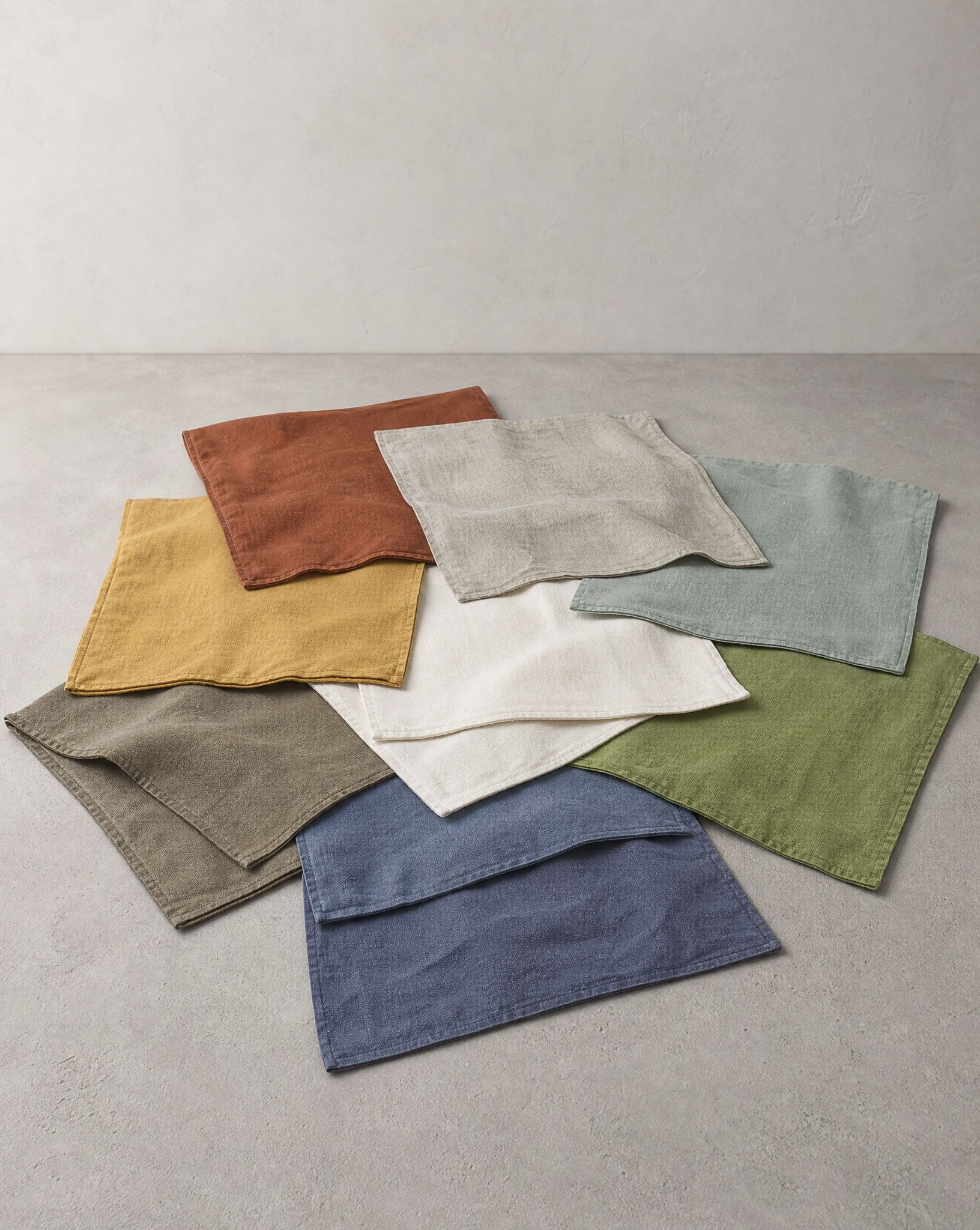 Linen Cushion Cover Leaf