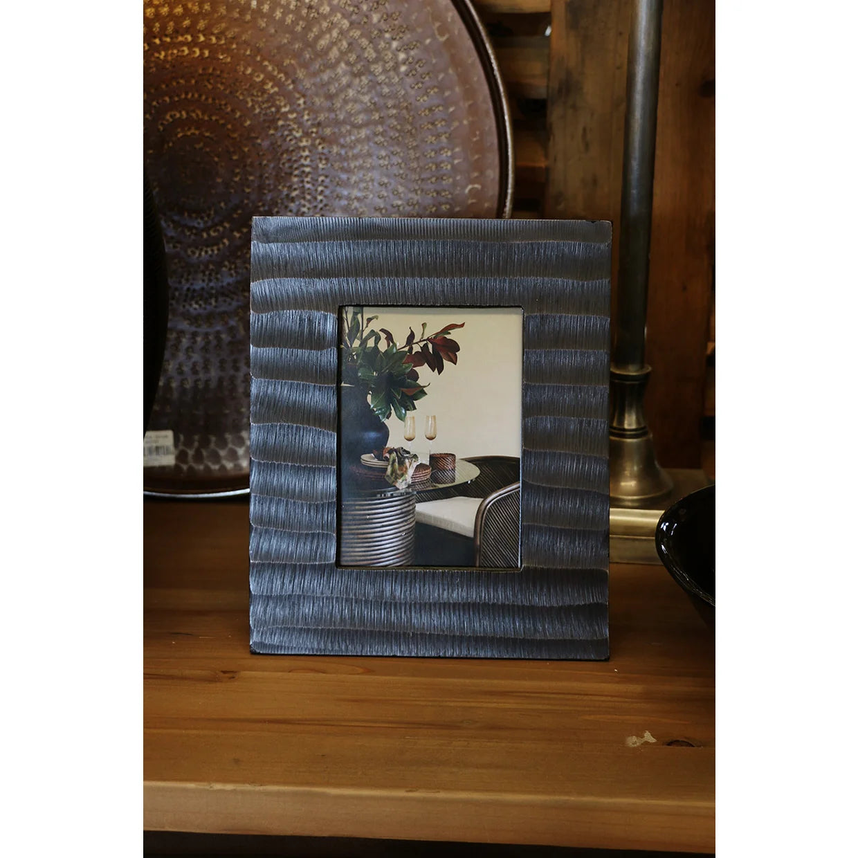 Zurich Photo Frame in Bronze Finish - Large