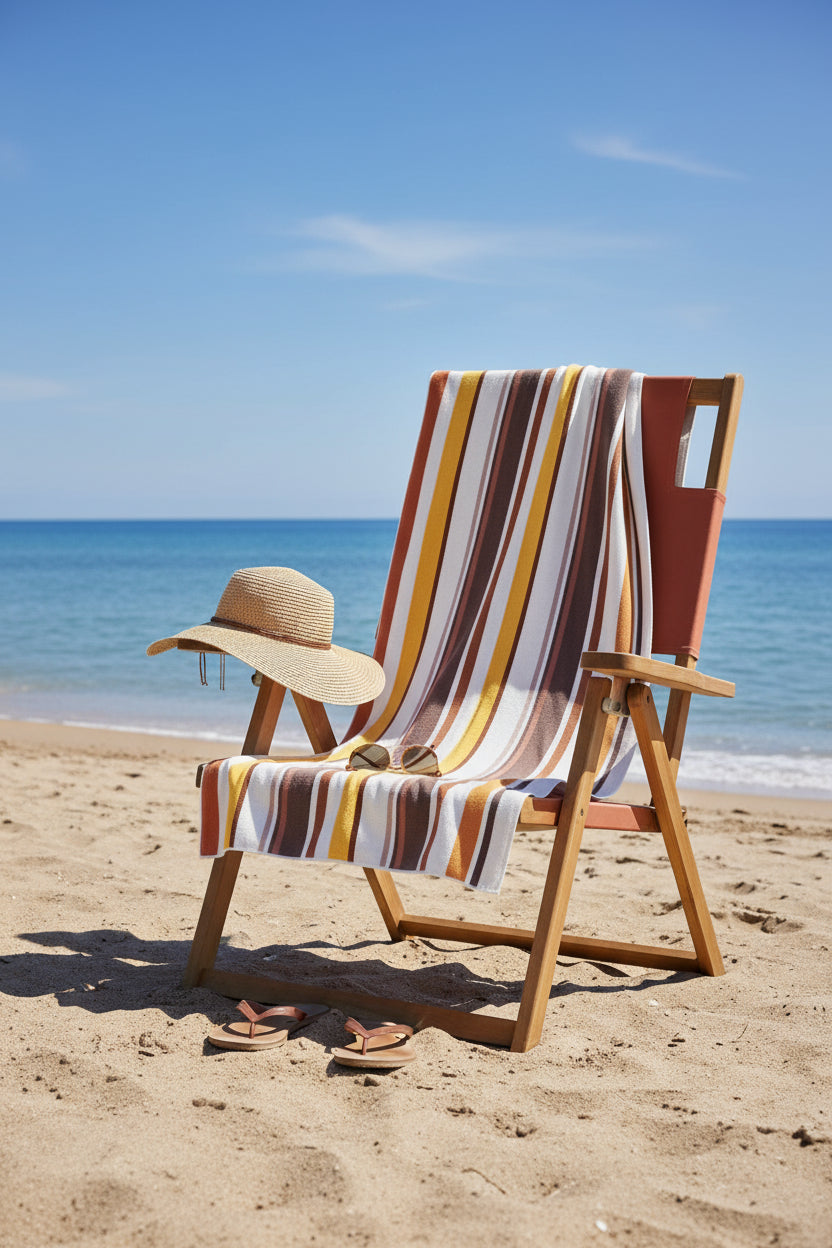 Frankly Cotton Quick Dry Sandless Beach Towels 6 Colour Options 100x180cm