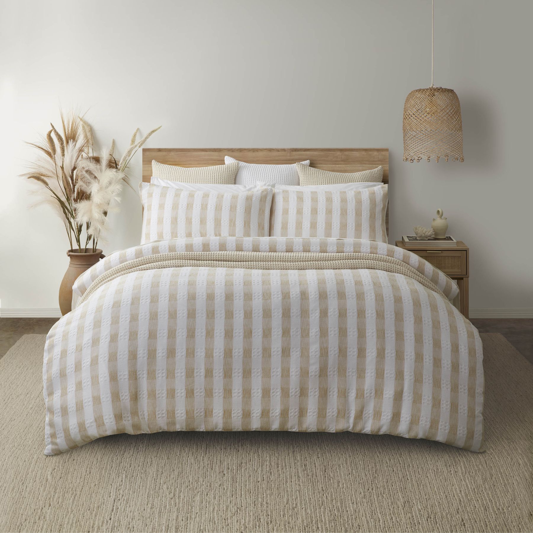 Baksana Paxson Duvet Set - Camel