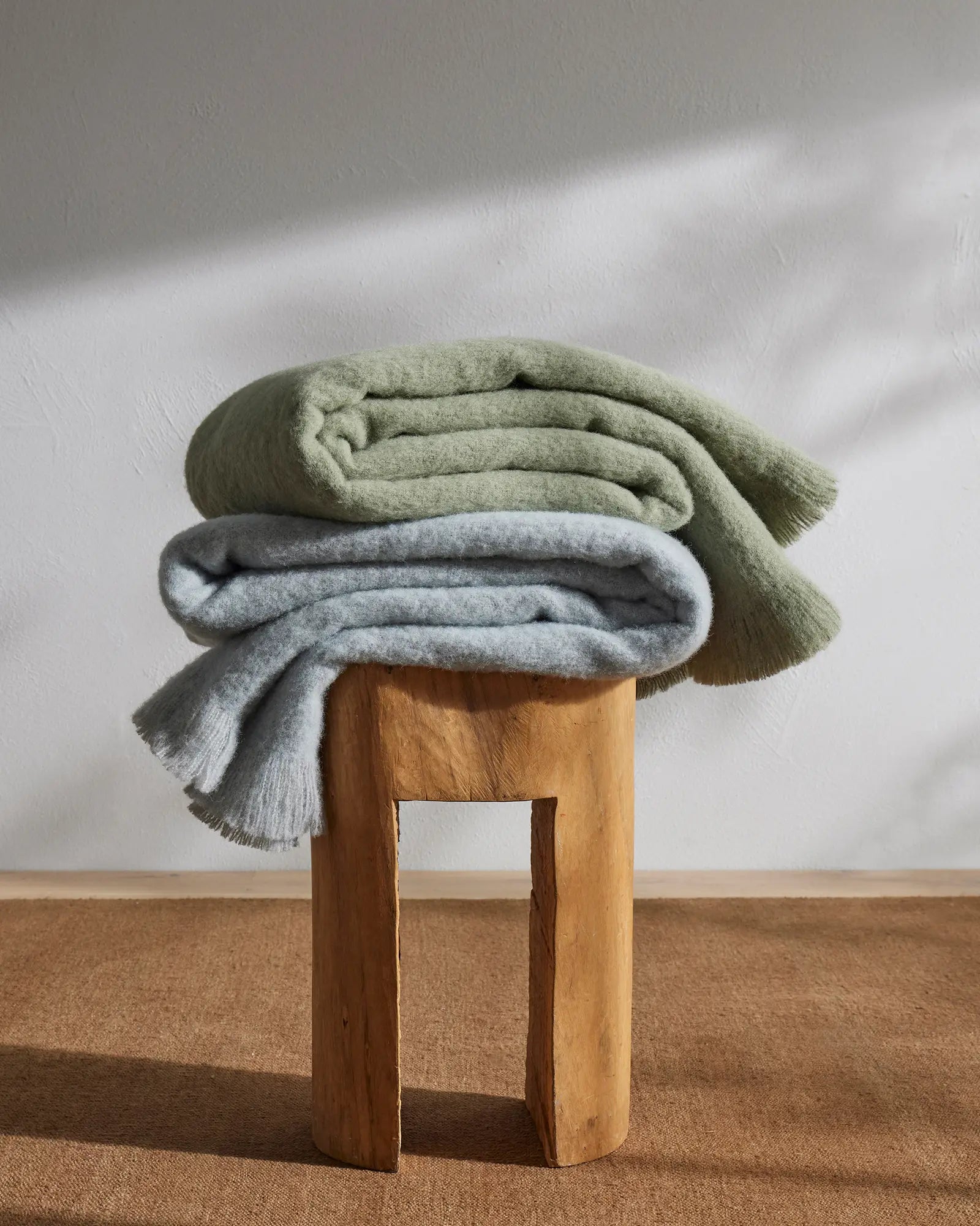 Weave Home Hyde Oregano Wool Throw Blanket