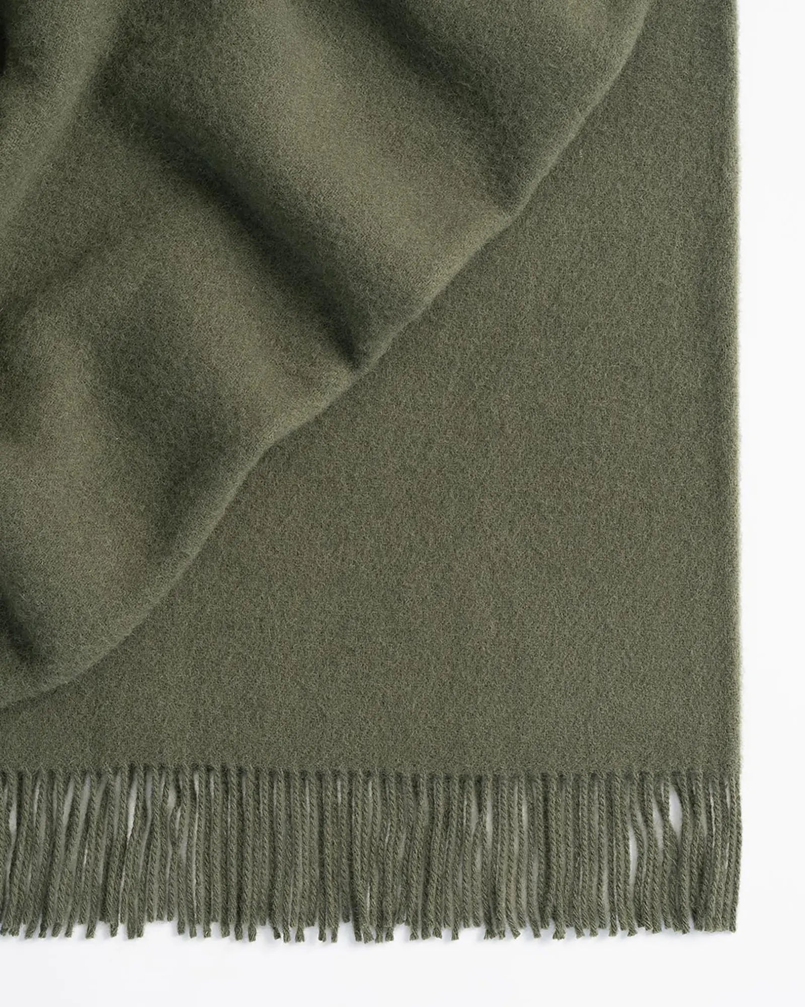 Weave Home Nevis Juniper Lambswool Throw Blanket