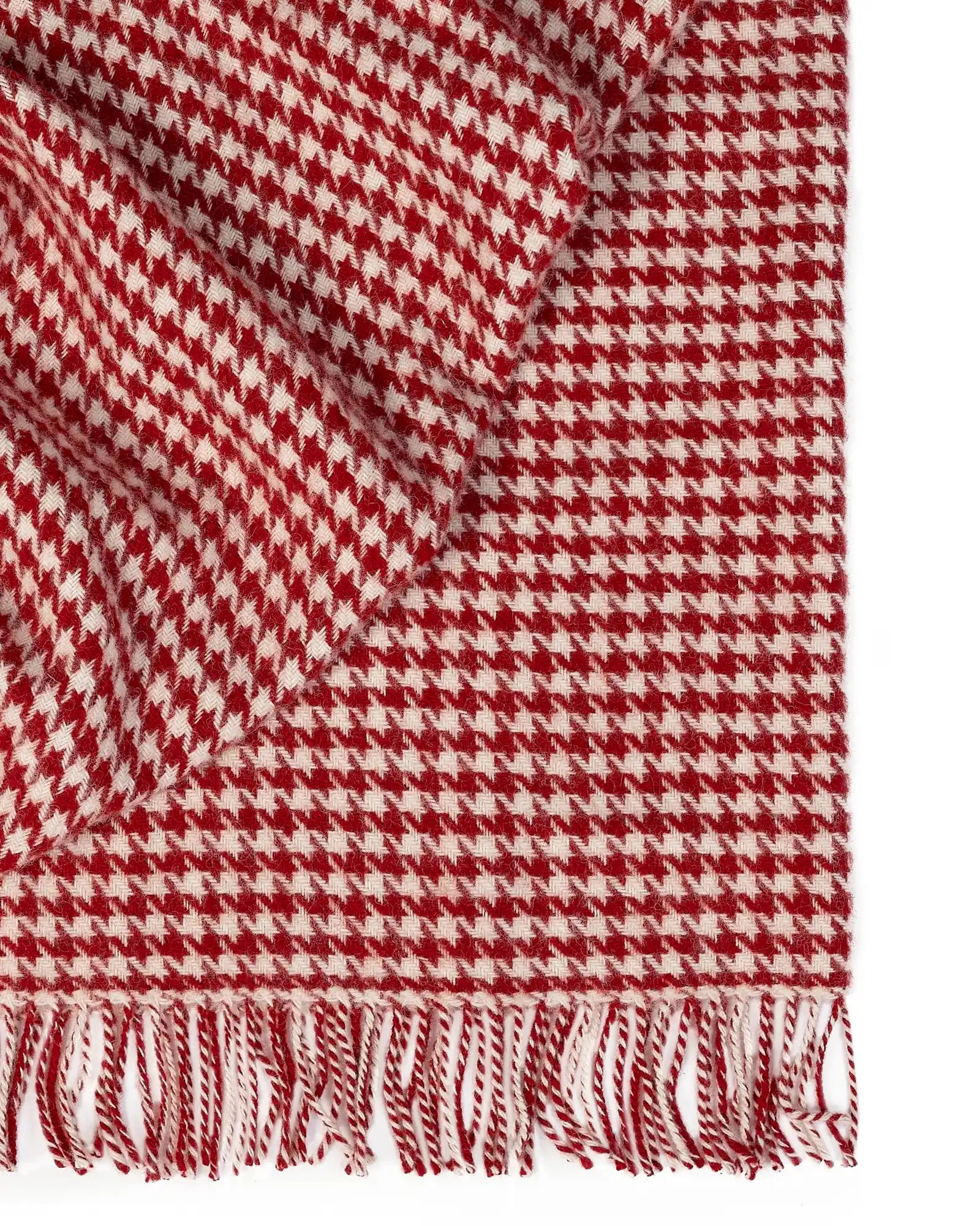 Weave Home Huxter Rouge Wool Throw Blanket