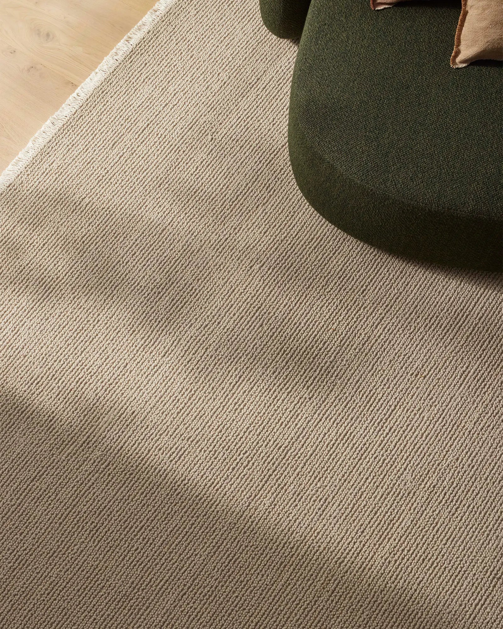 Weave Home Fabien Stone Wool Area Rug