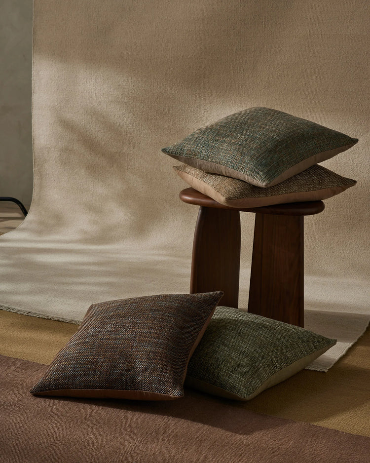 Weave Castel Cushion - Moss