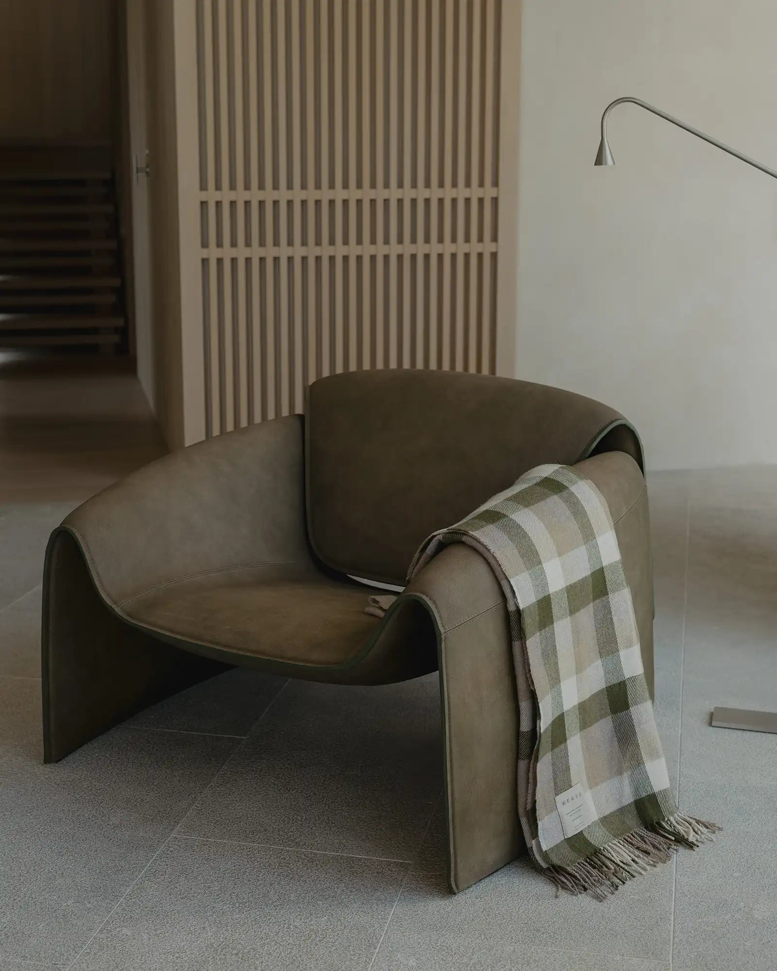 Weave Home Caldwell Landscape Merino Lambswool Throw