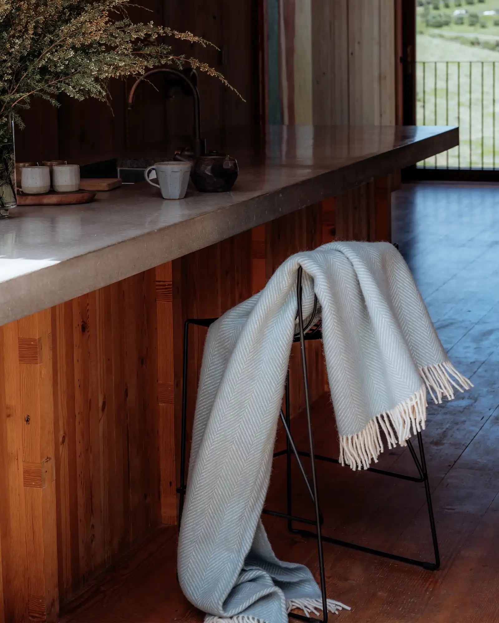 Weave Home Magnus Wool Throw Blanket