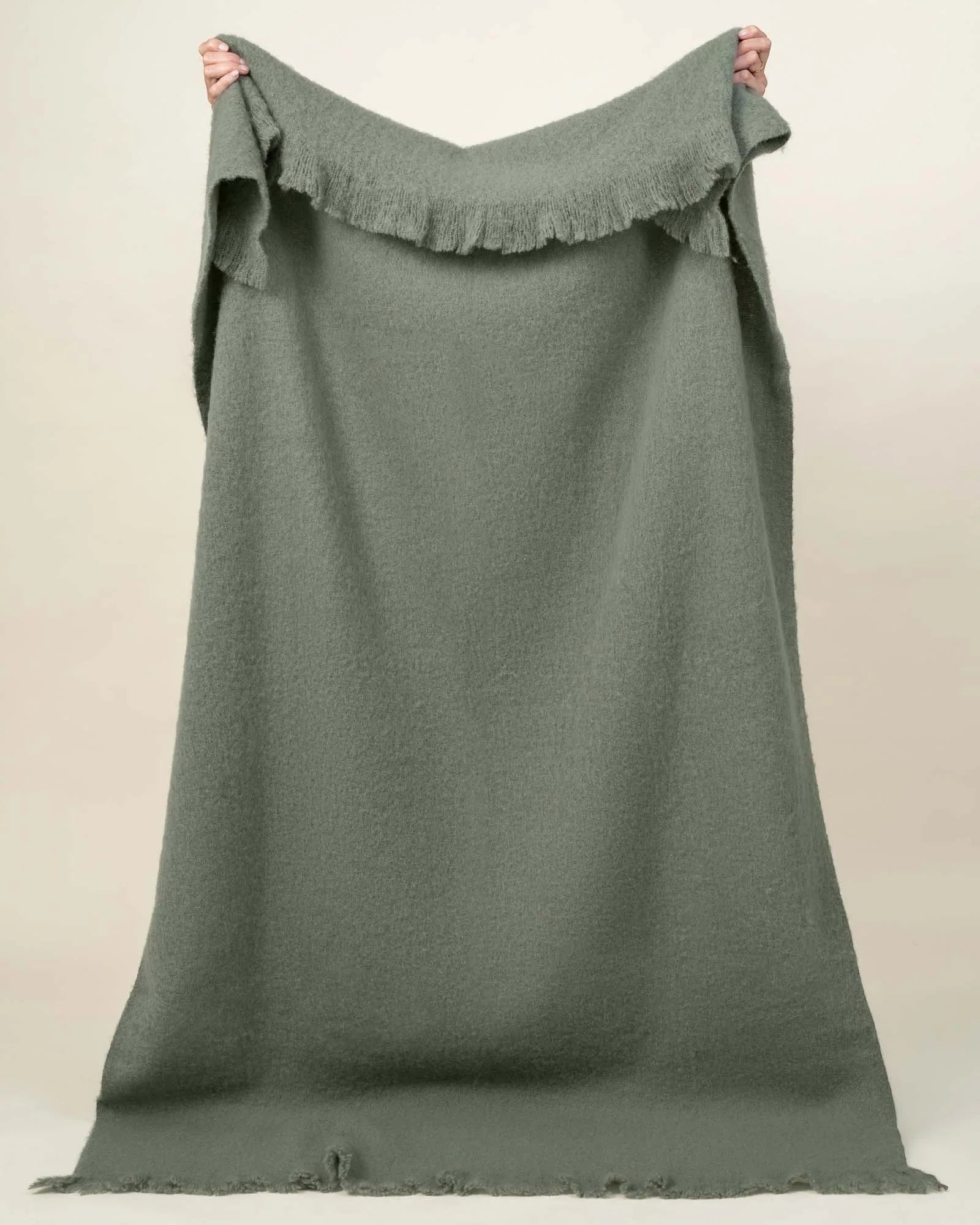 Weave Home Hyde Oregano Wool Throw Blanket