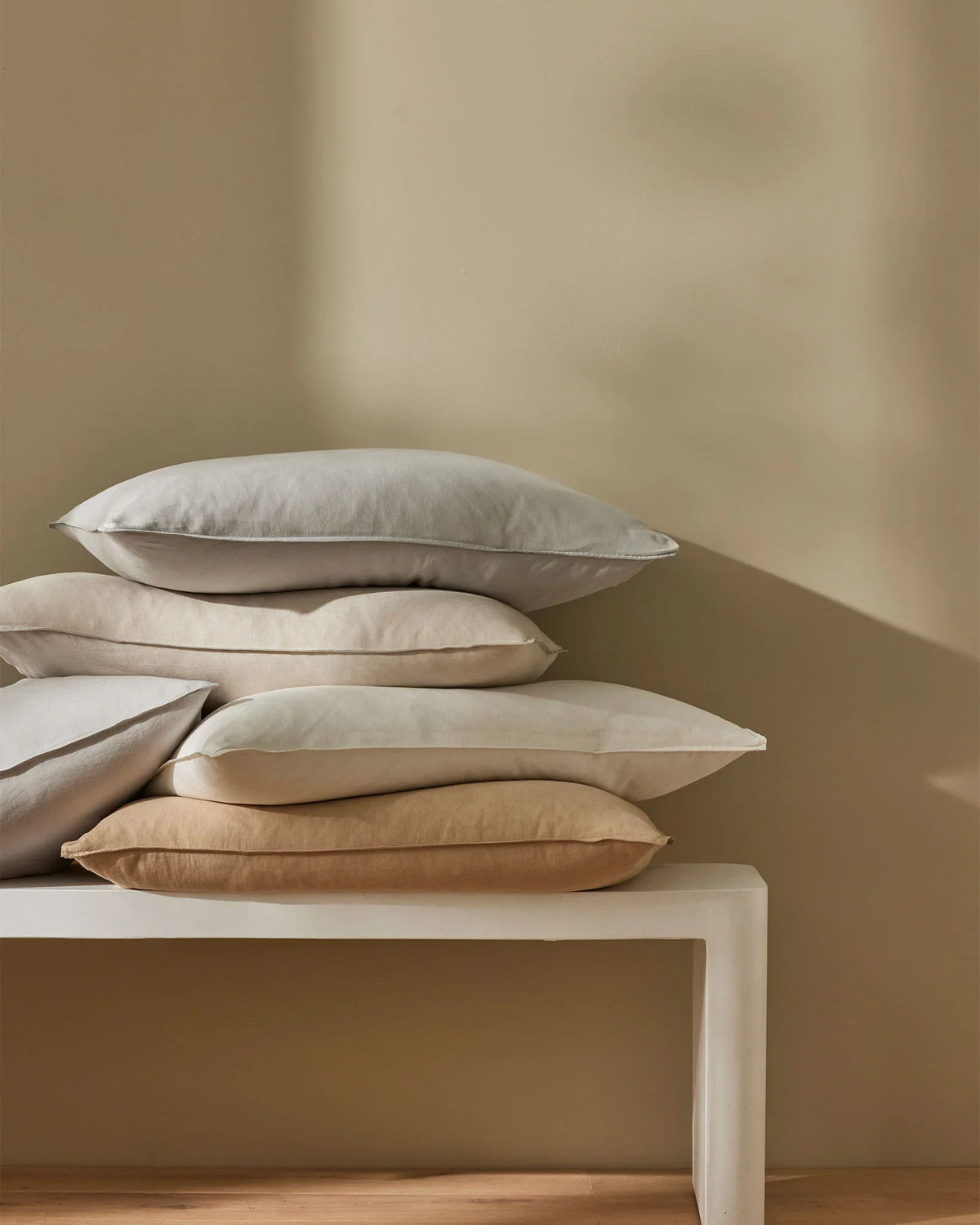 Ravello Pillowcase Set Bone