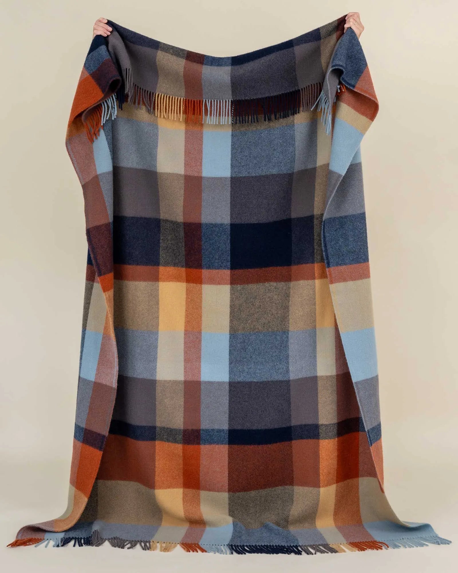 Weave Home Fairway Multi Wool Throw Blanket
