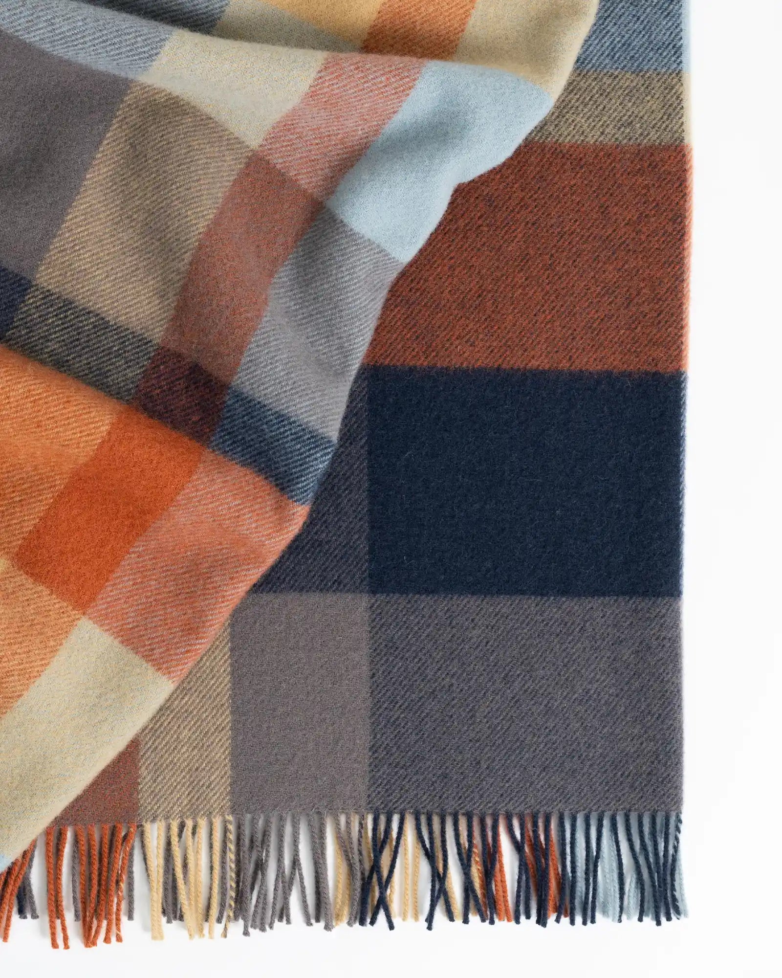 Weave Home Fairway Multi Wool Throw Blanket