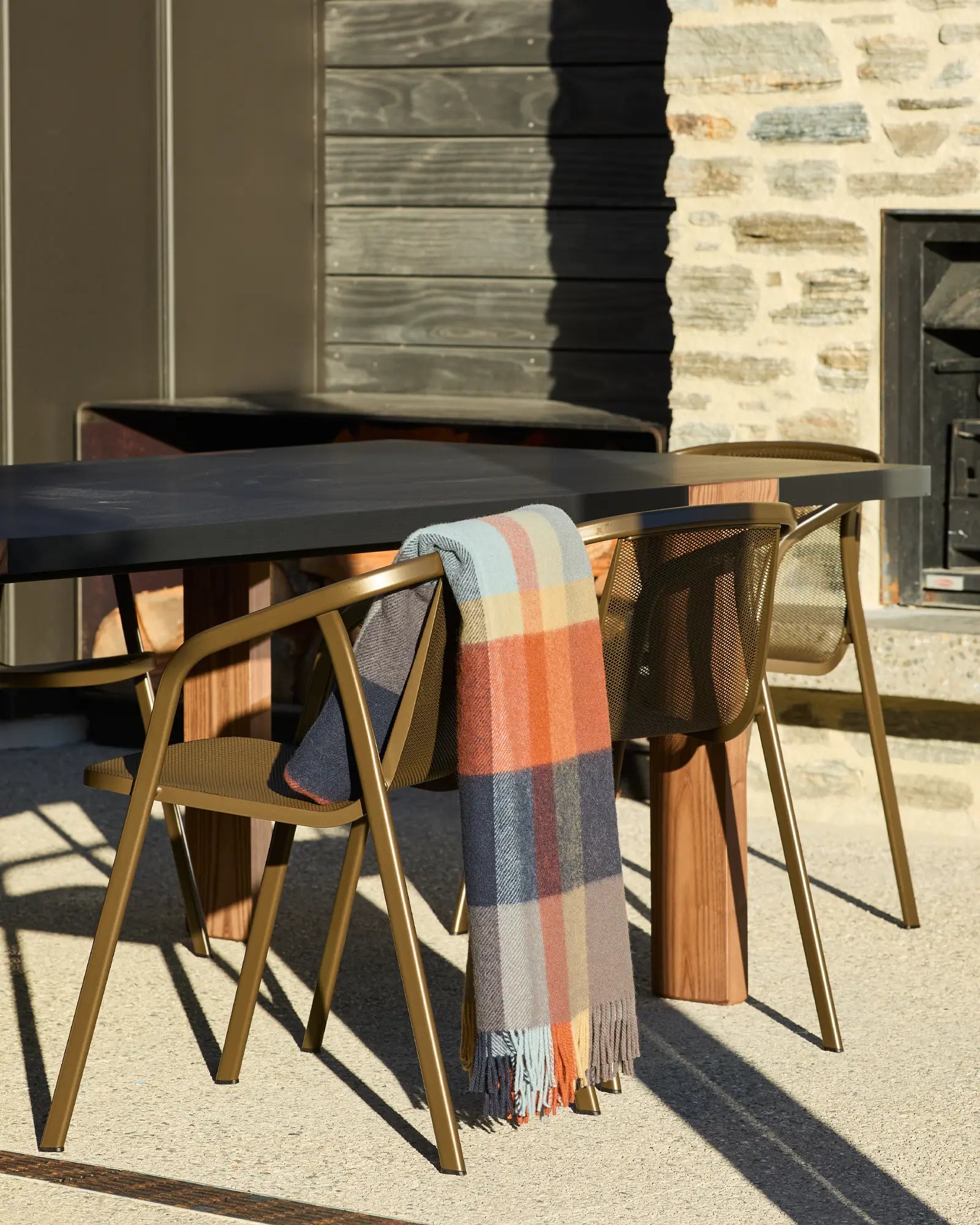 Weave Home Fairway Multi Wool Throw Blanket