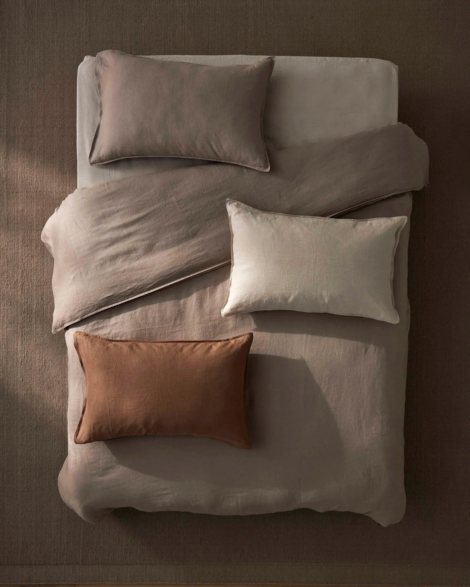 Ravello Fitted Sheet Bone