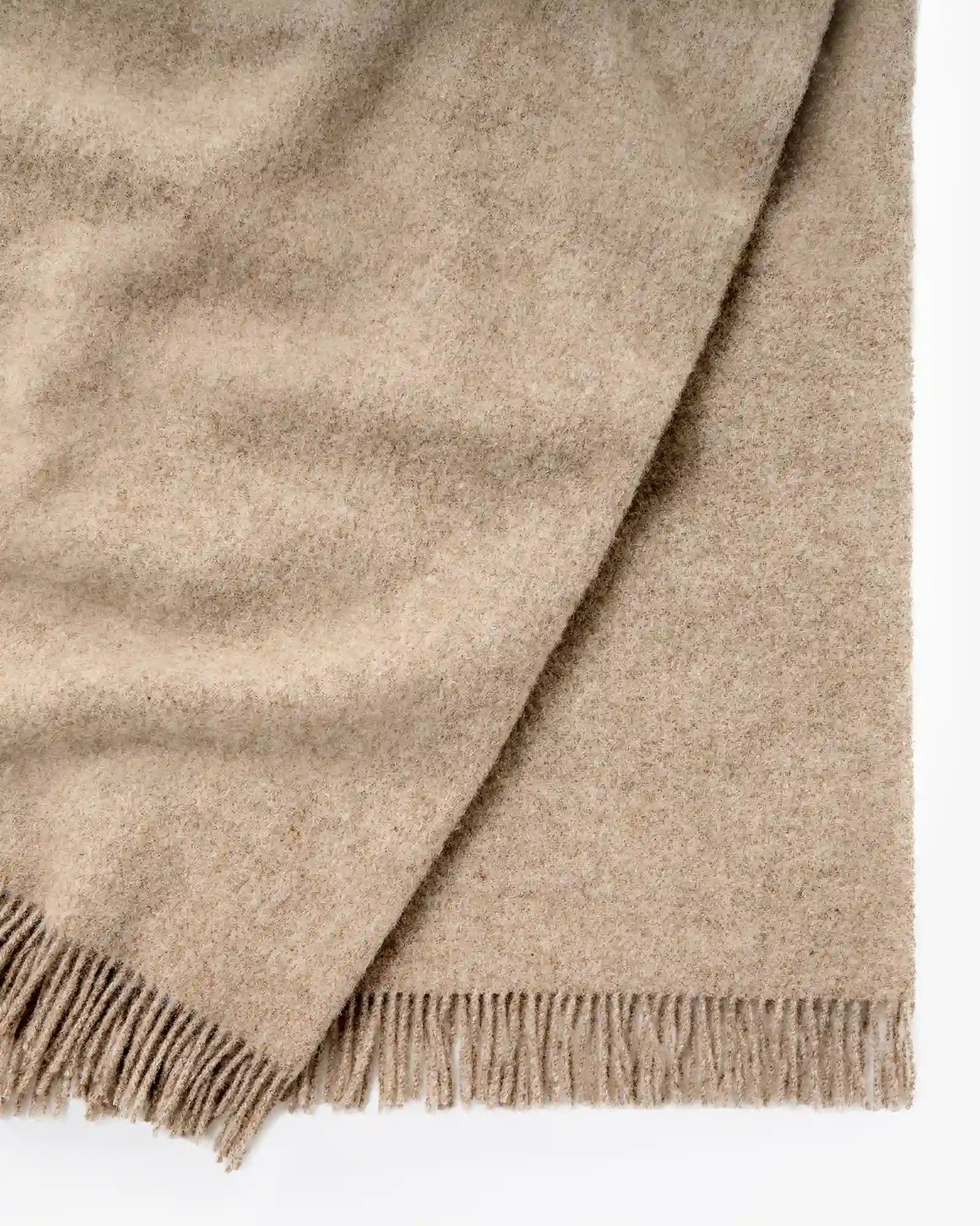 Weave Home Nevis Oak Wool Throw Blanket
