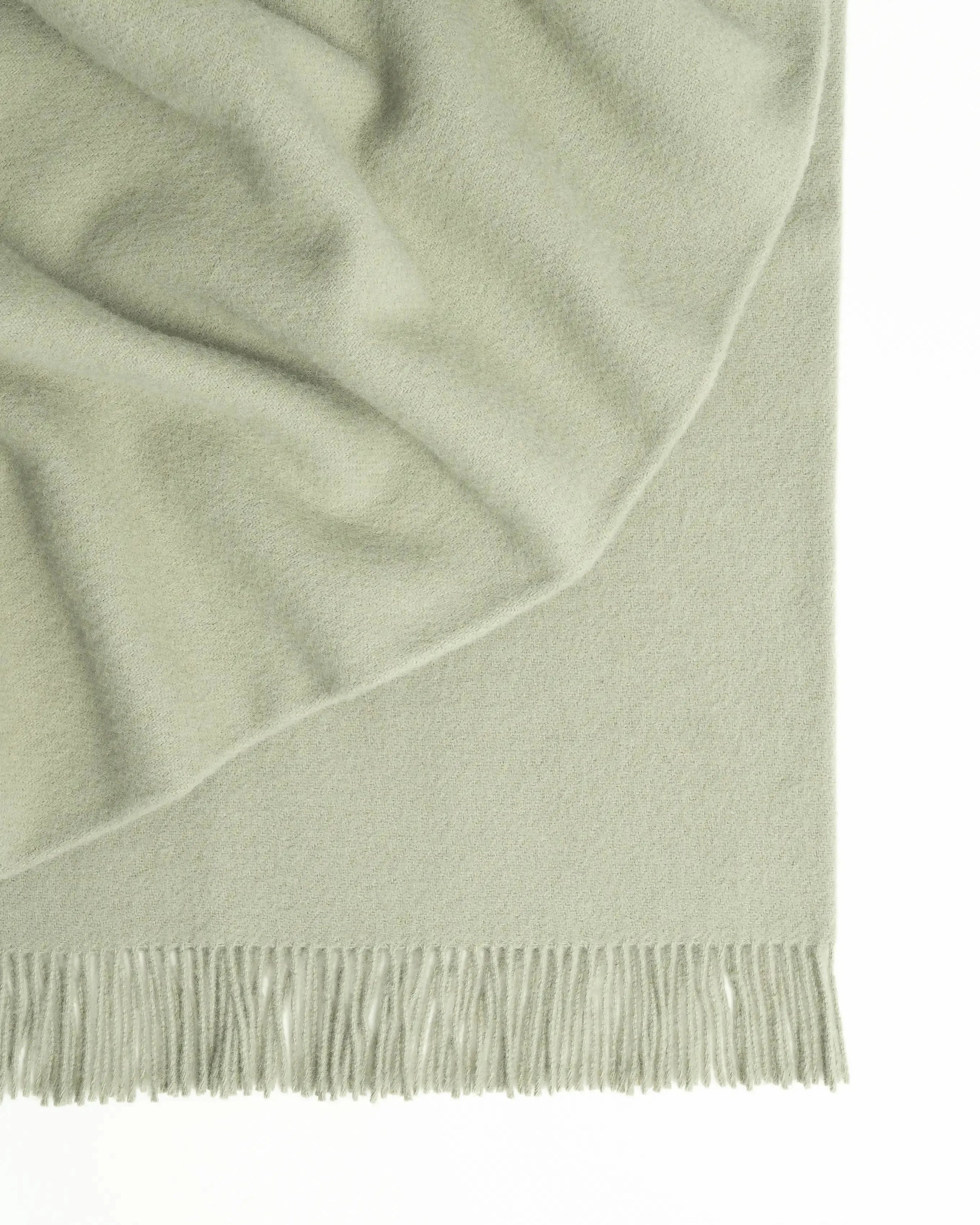 Weave Home Nevis Thyme Lambswool Throw Blanket