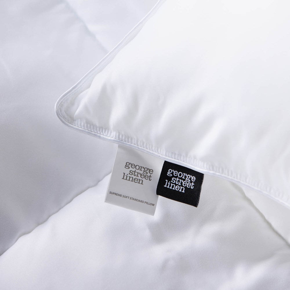 Supreme Soft Euro Pillow - White