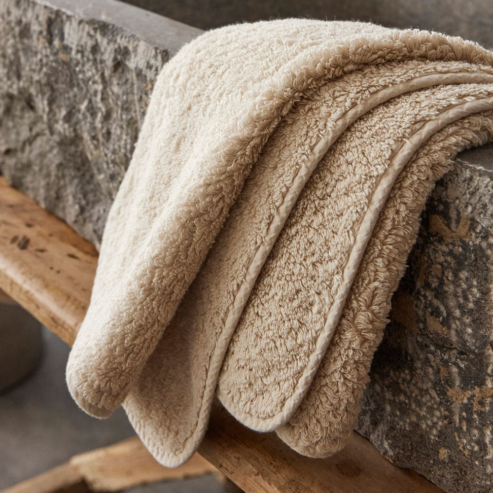 Super Pile Cotton Hand Towel - Sand